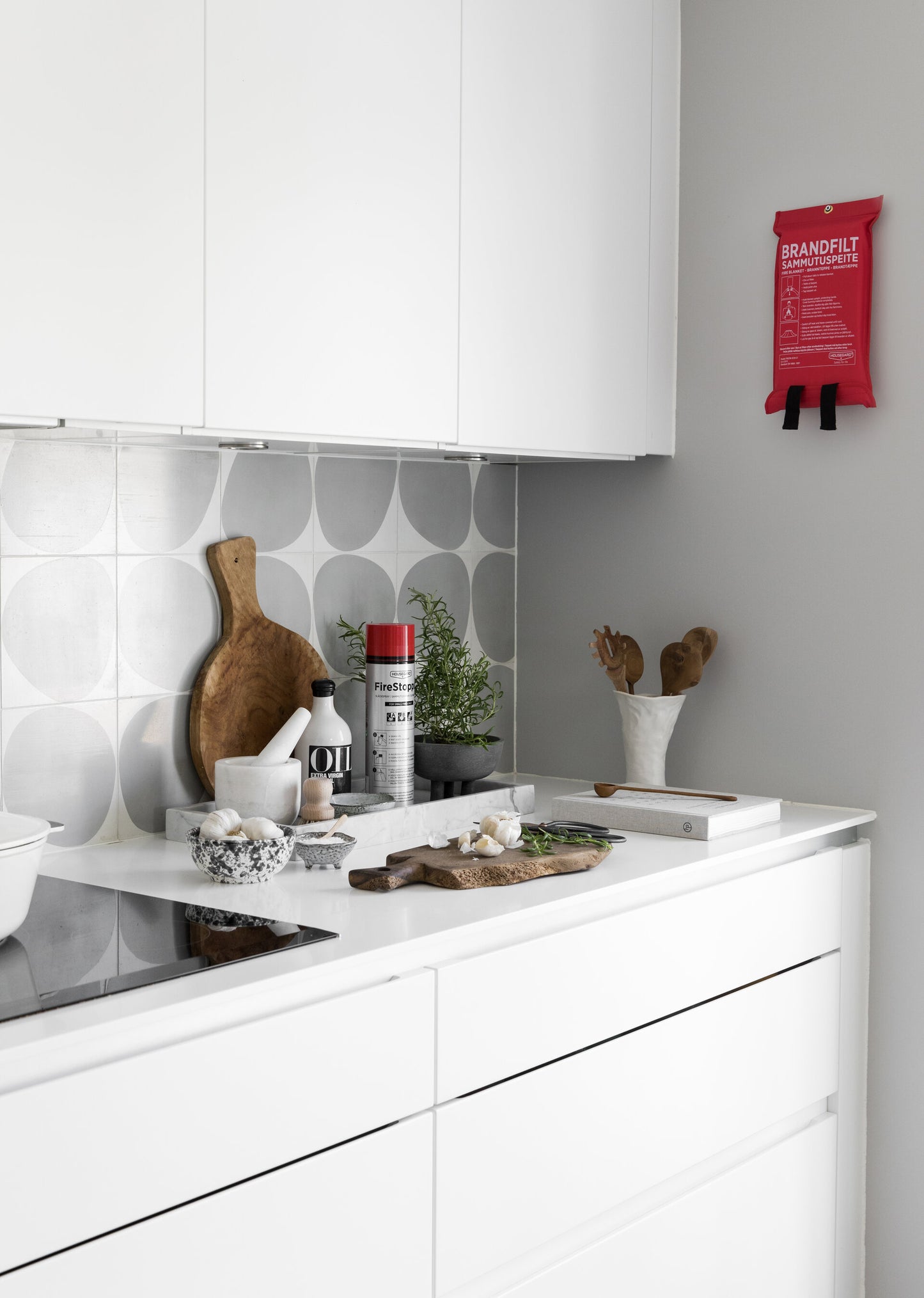 Housegard brannteppe, 120x180 cm, silikonbelegg