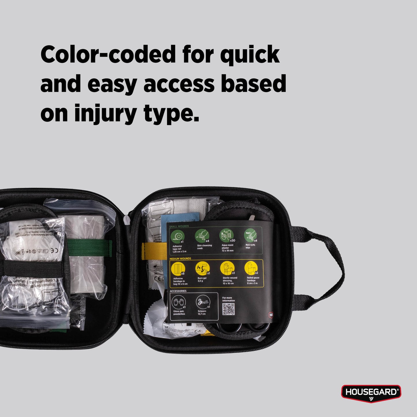 Housegard Førstehjelpsveske, Standard