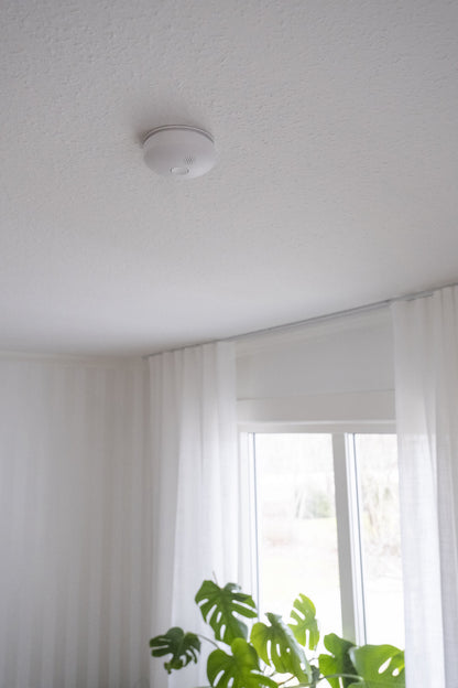 Housegard Luma trådløs, seriekoblet røykvarsler inkl. 10-års batteri, 2-pack