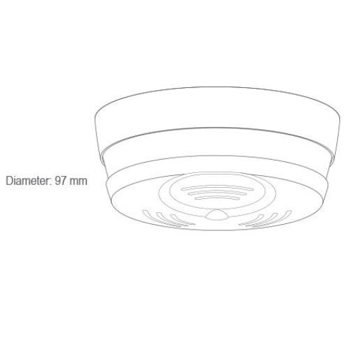 240 VOLT TRÅDLØS RØYKVARSLER