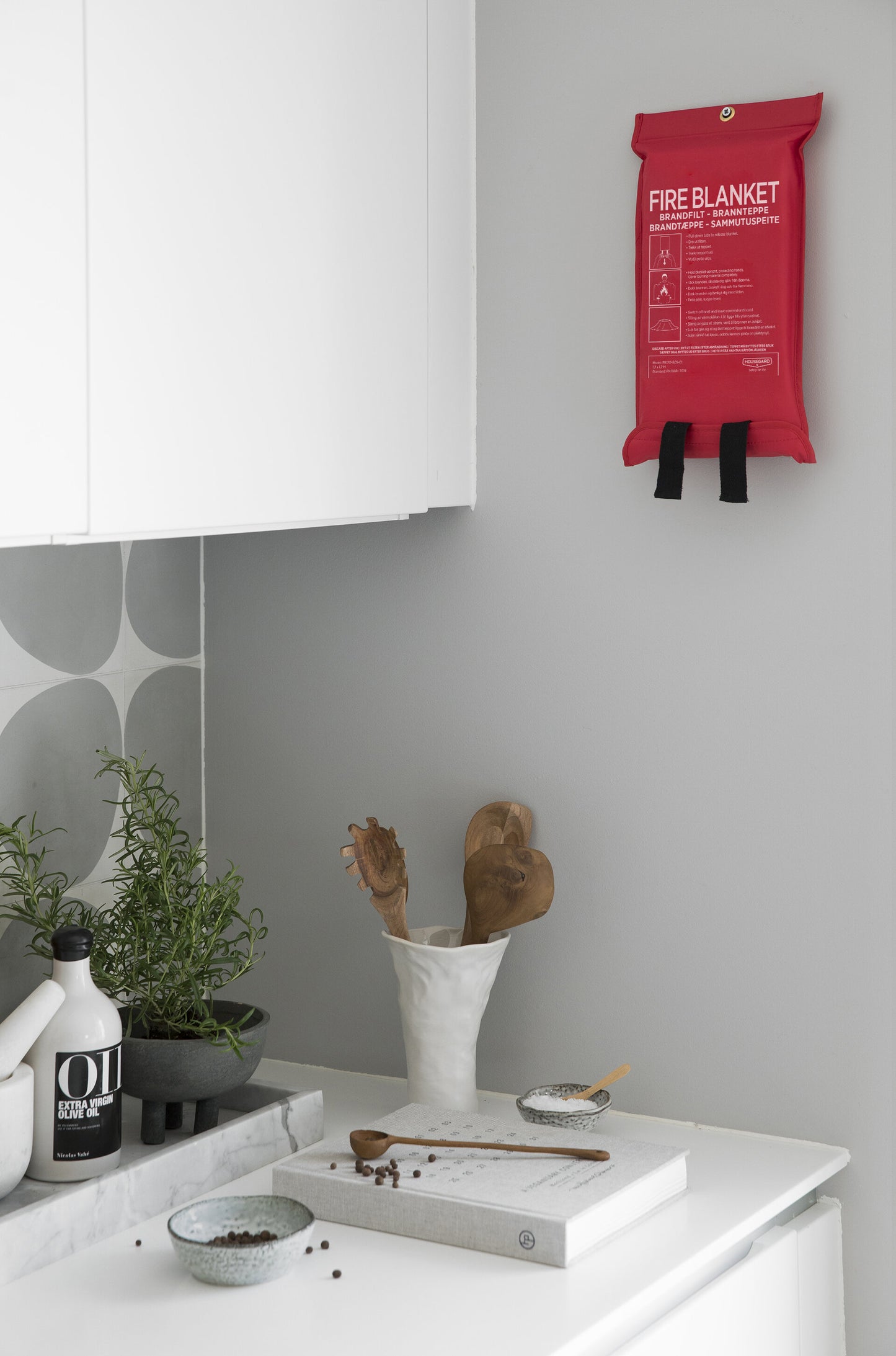 Housegard brannteppe, 120x180 cm, silikonbelegg