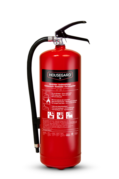 Housegard 6 kg Pulverslukker , PE6HR-A 55A