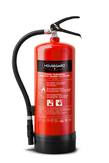 Housegard skumslukker 6 l PFAS fri, FE6HR-C, 27A 144B